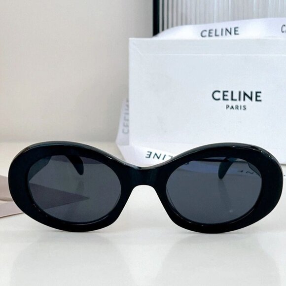 Celine CL40194 Triomphe Oval Women\'s Sunglasses Travel Authentic + Original Box main image 5